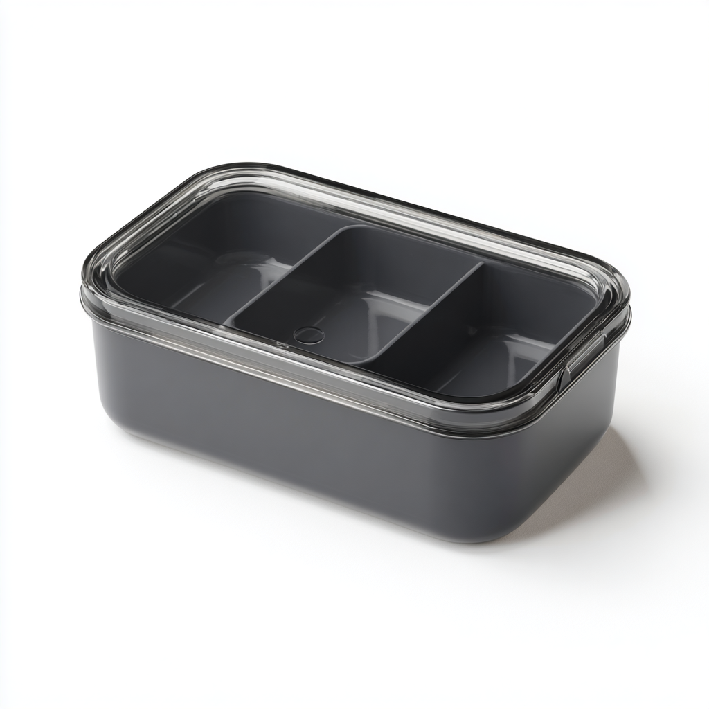 Stealth-Seal Divided Bento - 100% Leakproof Slim Design